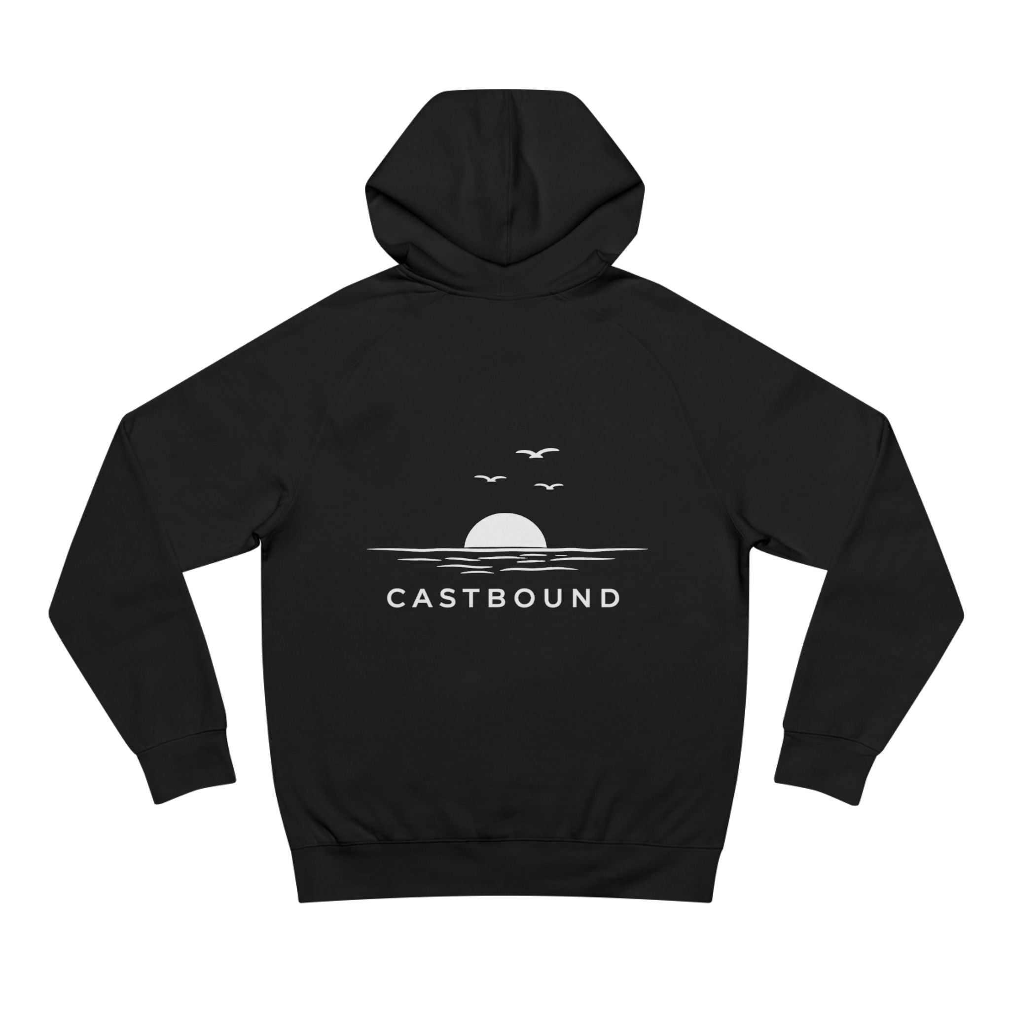 Castbound Sunset Hoodie — Coastal Logo Pullover
