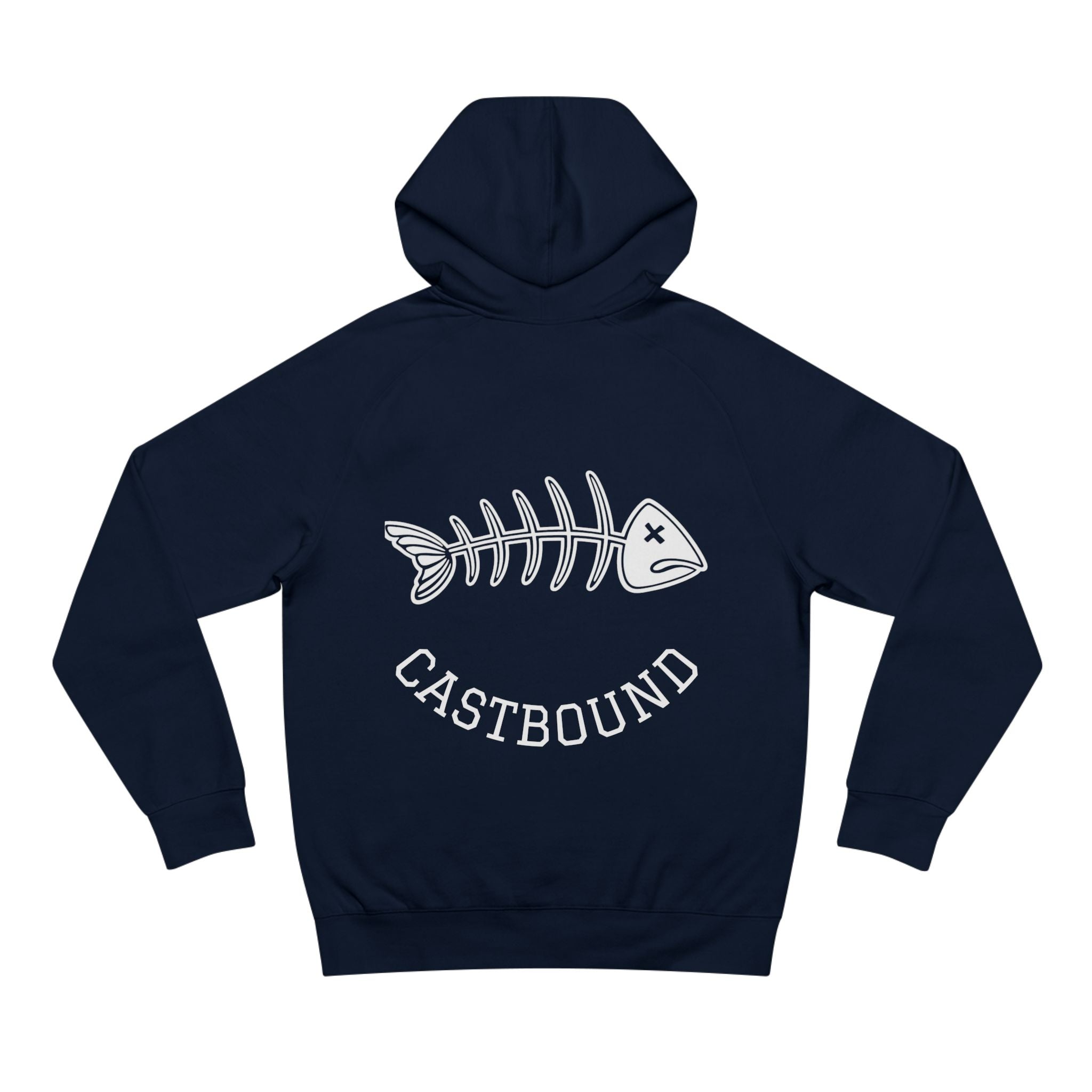 Castbound Fishbone Hoodie — Fishing Crew Pullover