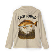 Fishing Shirt — "Castbound" Redfish Back Print Fishing Shirt