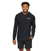 Castbound "Chase the Bite" Fishing Shirt — USA Flag Tuna Warmup Top
