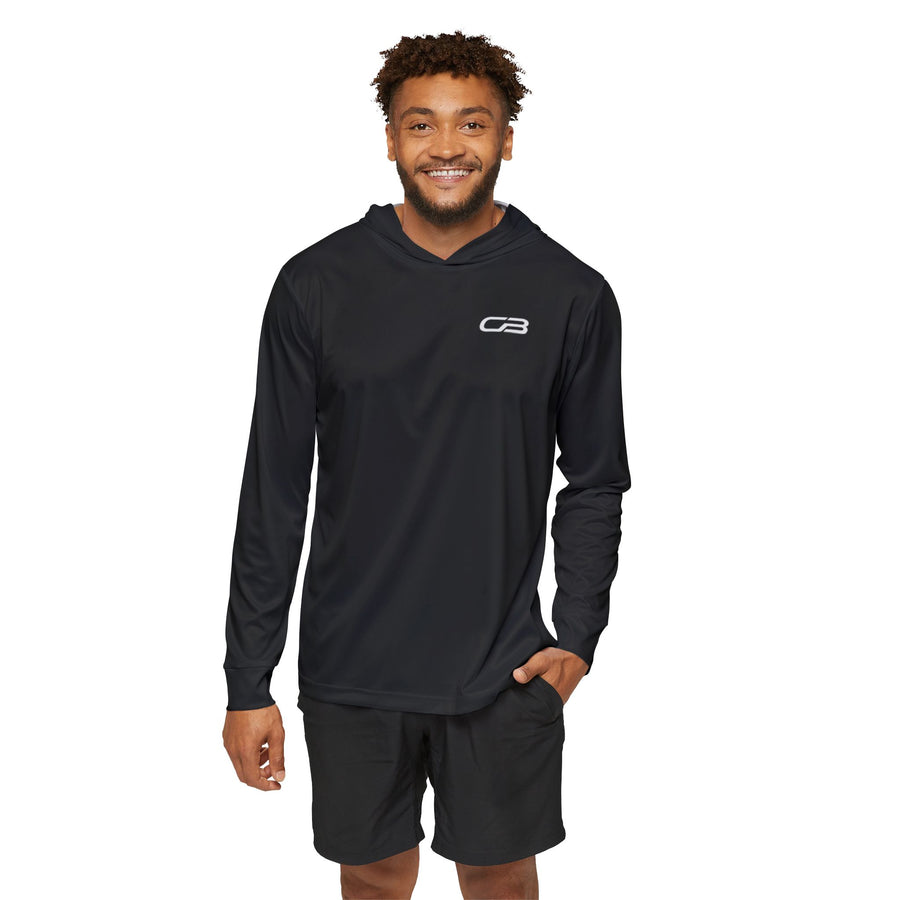 Castbound "Chase the Bite" Fishing Shirt — USA Flag Tuna Warmup Top