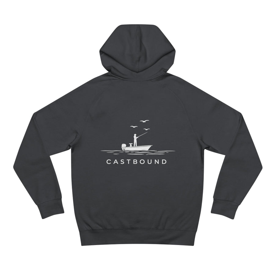 Castbound Fishing Hoodie — Kayak Angler Logo Pullover