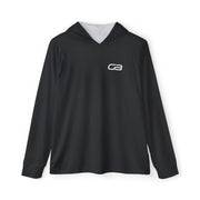 Castbound "Chase the Bite" Fishing Shirt — USA Flag Tuna Warmup Top