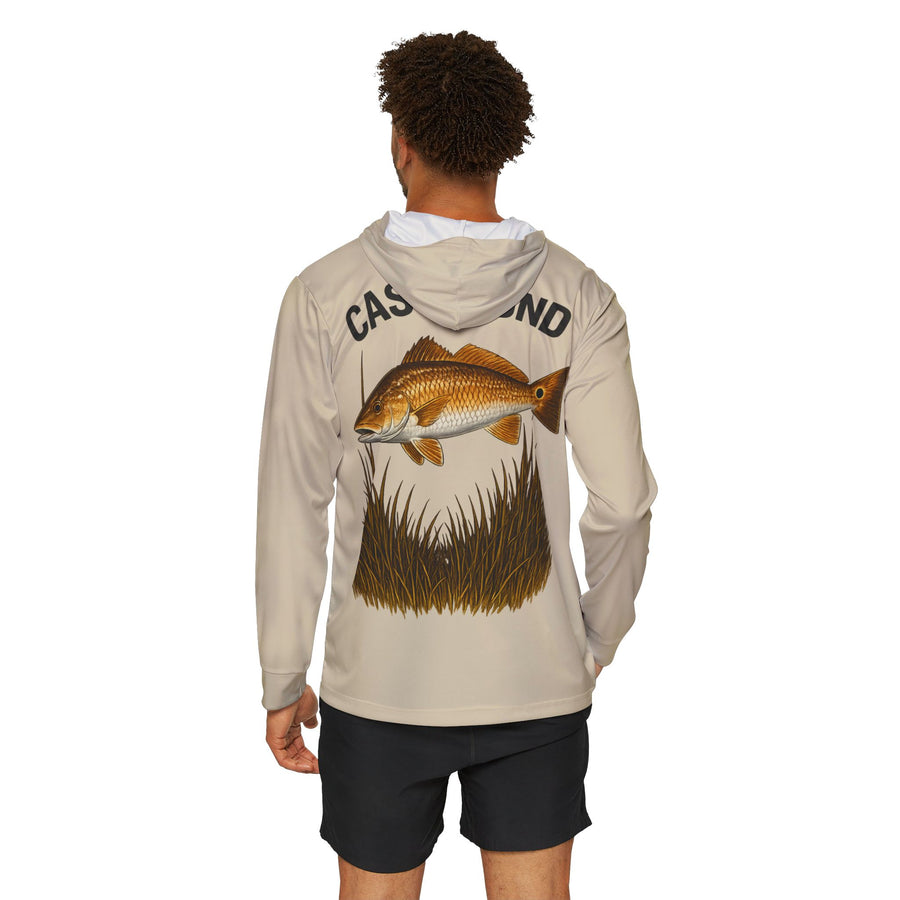 Fishing Shirt — "Castbound" Redfish Back Print Fishing Shirt